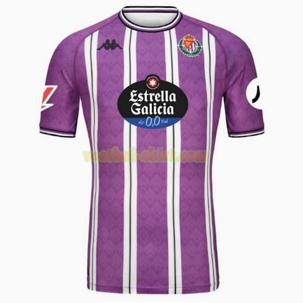 real valladolid thuis shirt 2024 2025 thailand purple mannen