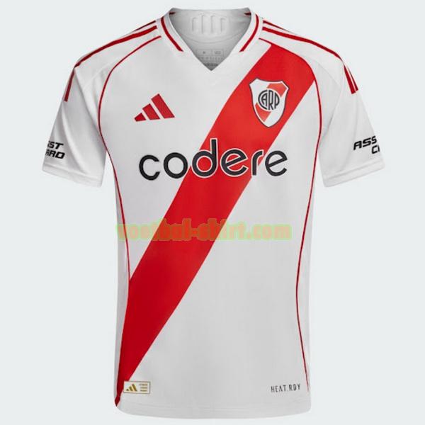 river plate thuis shirt 2024 2025 thailand wit mannen