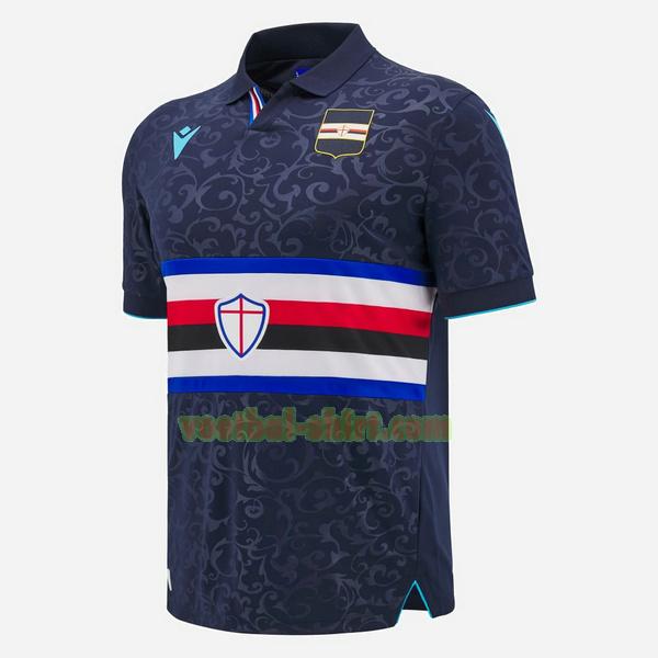 sampdoria 3e shirt 2024 2025 thailand zwart mannen