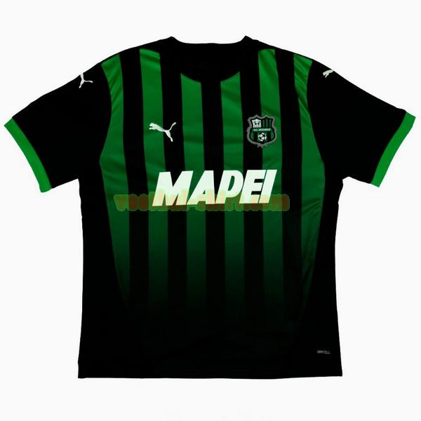 sassuolo 3e shirt 2024 2025 thailand zwart groen mannen