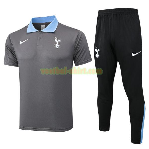 tottenham hotspur set polo 2024 2025 grijs mannen