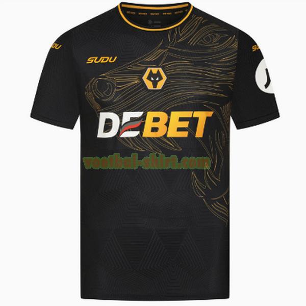 wolves uit shirt 2024 2025 thailand zwart mannen